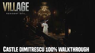 Resident Evil Village CASTLE DIMITRESCU 100% Walkthrough [PlayStation 5 Gameplay]