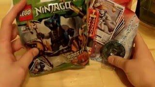 LEGO NINJAGO 9555 MEZMO AND 2175 WYPLASH UNBOXING AND REVIEW