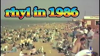 Rhyl August 9th 1986  - The Beach and Funfair