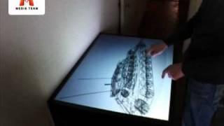 Видео стол multitouch screen