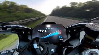 BMW S1000RR | ACCELERATION  0-300 KM/H - PURE SOUND