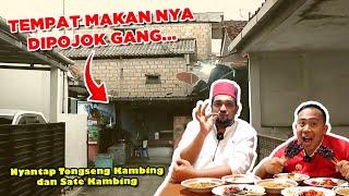 JIN LANGSUNG BERGAIRAH ABIS MAKAN TONGSENG KAMBING!!!