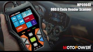 MOTOPOWER MP69040 OBD2 Code Reader Scanner