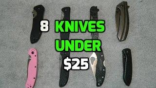 Top 8 Budget EDC Knives under $25