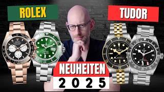 ROLEX & TUDOR NEW PRODUCTS 2025 | WHAT'S REALLY COMING?? (9 WATCHES IN VIDEO)