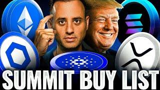 TOP Altcoins To Buy Now Before US Crypto Summit! [Tier List]