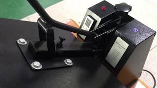 Royalpress How to adjust the pressure knob for 15 x 15 flat heat press