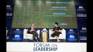 Forum on Leadership 2024: Indra Nooyi, in conversation with Ken Hersh