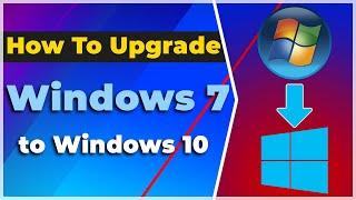 How to Upgrade Windows 7 to Windows 10 FOR FREE (Easiest Method) Works 100%(2024) (Tutorial)