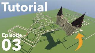 How to build Hogwarts in Minecraft - Episode 3 - More foundations!