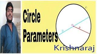 Circle Parameters (Tamil) | Krishnaraj | Ramanuja Academy