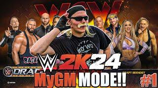 WIR BELEBEN WCW WIEDER!! | WWE 2K24 MYGM MODE #1