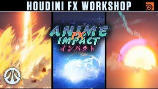 Anime Impact FX Teaser | Free Houdini FX Workshop |