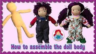 DIY | How to sew a (Waldorf) Doll Body Step by Step | Sami Doll Tutorials