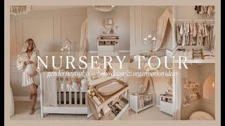 NURSERY TOUR | Gender Neutral Nursery | Cosy, Boho Decor & Organisation Ideas ️