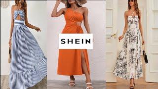 TENDÊNCIA DE VESTIDOS LONGOS 2024 | SHEIN | MODELOS E CORES