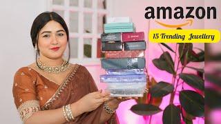 Best Amazon Jewellery Haul (Heavy Wedding Jewellery, Kundan Sets, Zircon Sets, Bangles & More)