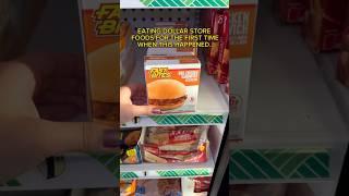 EATING DOLLAR STORE FOODS FOR THE FIRST TIME #shorts #viral #mukbang