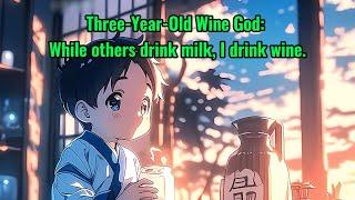 Three-Year-Old Wine God: While others drink milk, I drink wine.