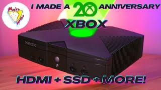 I BUILT THE ULTIMATE XBOX TO CELEBRATE ITS 20th ANNIVERSARY | MakeMHz HDMI + SSD + OpenXenium +MORE!