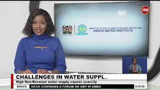 High non-revenue water supply causes scarcity