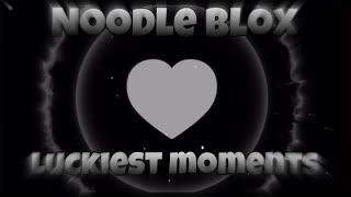 NOODLE BLOX  LUCKIEST MOMENTS PART 2 MUST WATCH!!! | SOLS RNG |