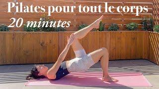 20 minutes de Pilates pour tout le corps | Pilates intermédiaire avec options pour débutants