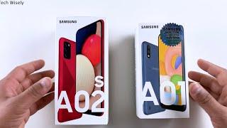 SAMSUNG A02s vs A01 - SPEED TEST