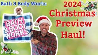 Bath & Body Works Christmas Preview Haul