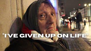 Homeless man speaks on childhood trauma and street life struggles - London Street Interview