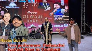 Padma Shri Kailash Kher Live Performance in Tashkent | Exclusive Event Highlights 2024( Part -1)