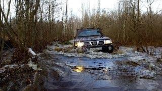 Предел проходимости адской просеки в Один авто ! #Бегемот (Nissan Patrol 42 Колеса )!