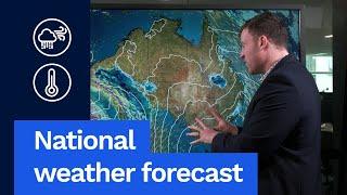 National Weather Forecast 1 Oct 2024: Rain and storms across WA & generally fine, settled elsewhere