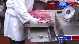 How to Cut a T-Bone and Porterhouse Steak - South Shore Meats