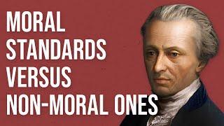 Moral Standards vs. Non-Moral Standards