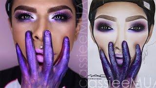 Facechart Tutorial Timelapse | cassieeMUA