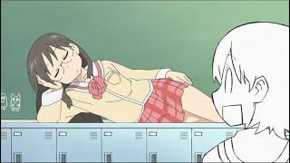 Nichijou - Mai trolling Yuuko in class (epicly)