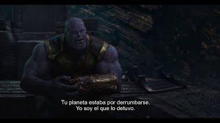 Thanos: "¿Yendo a Dormir con Hambre?" | Infinity War 1080p HD