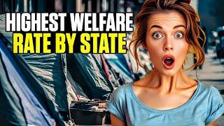 Top 10 States With The Highest Rate of People on Welfare