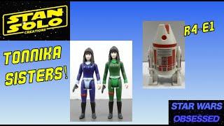 Amazing Tonnika Sisters and R4-E1 Figures from Stan Solo Creations #starwars #stansolocreations