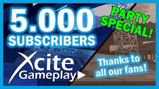 ***5000 SUBSCRIBERS** PARTY VIDEO - XCITE GAMEPLAY SPECIAL | GTA 5 ONLINE