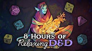  Relax/Study to 8 Hours of DnD Podcast  Fantasy Ambience for Anxiety/Sleep | TKS C1 Ep 1-7