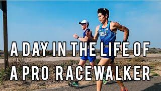 A Day In The Life of A Pro Racewalker