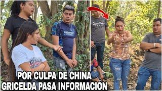 Brayan le peló la cara a china ella pasa información con Gricelda salió todo a la luz