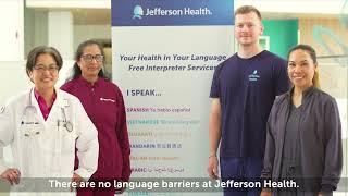 Jefferson Health Language Assistance