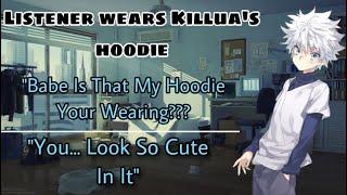 Killua sees Listener in his hoodie || Killua x Listener