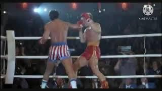 Rocky 4 Ivan Drago knocked down with new sound effects that I put in