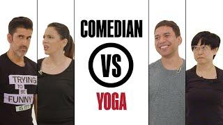 COMEDIAN VS YOGA - SHARUL CHANNA + RISHI BUDHRANI