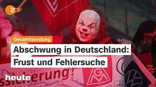 heute 19:00 Uhr vom 26.11.2024 Wege aus der Wirtschaftskrise, Hoffnung auf Waffenruhe im Libanon