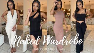 NAKED WARDROBE CLOTHING HAUL|BASICS YOU NEED!